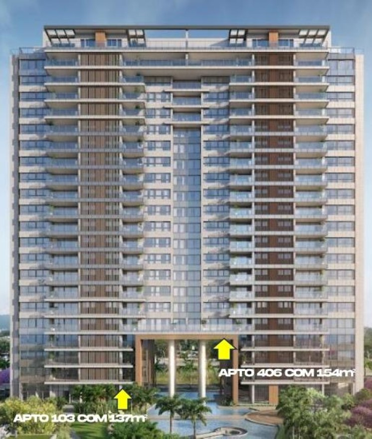 Apartamento 2 Quartos 140m² 