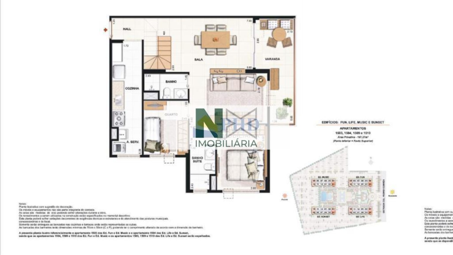 Apartamento 2 Quartos 66m² Apartamento 2 Quartos 66m²