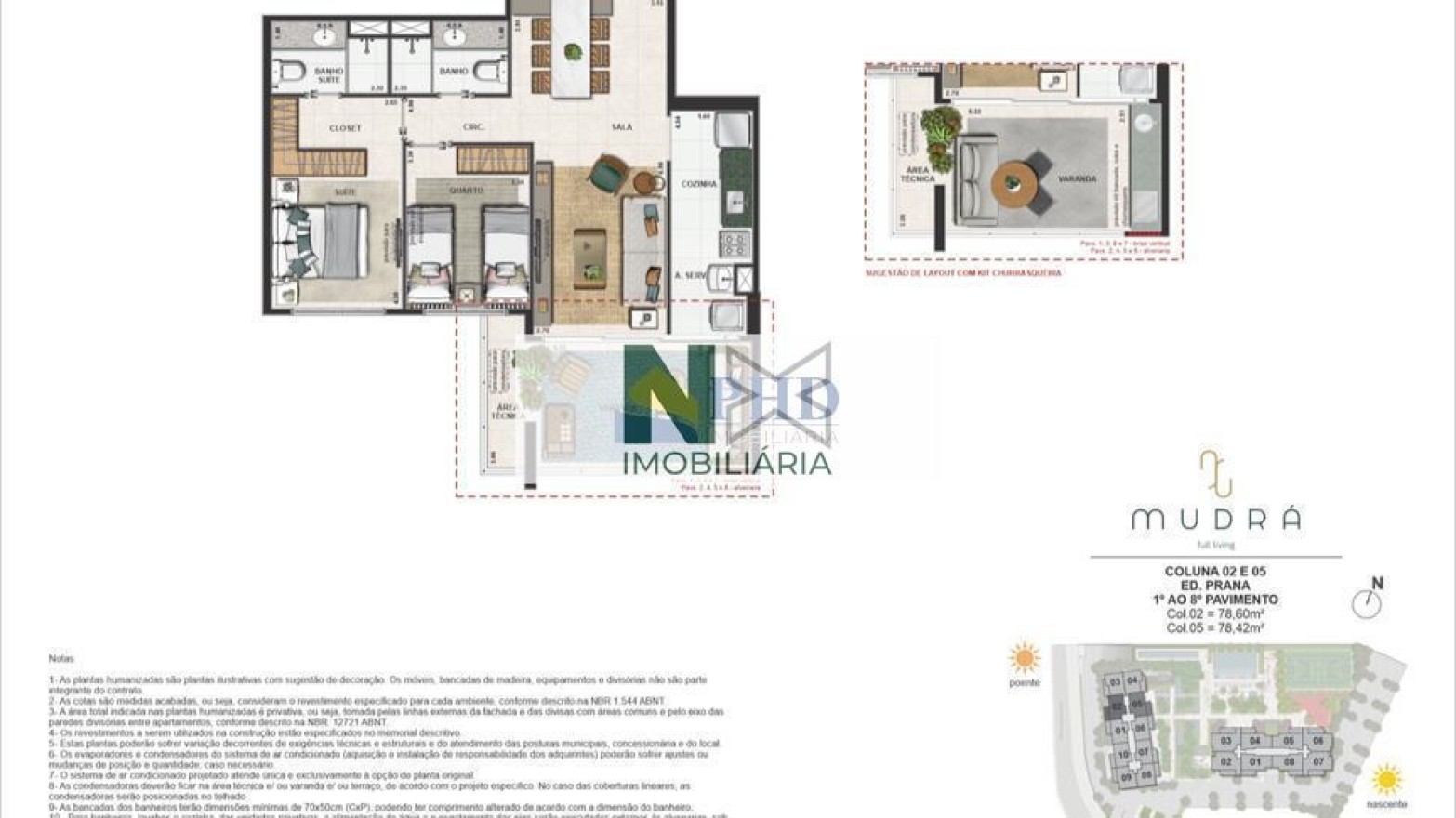 Apartamento 2 Quartos 79m² Apartamento 2 Quartos 79m²