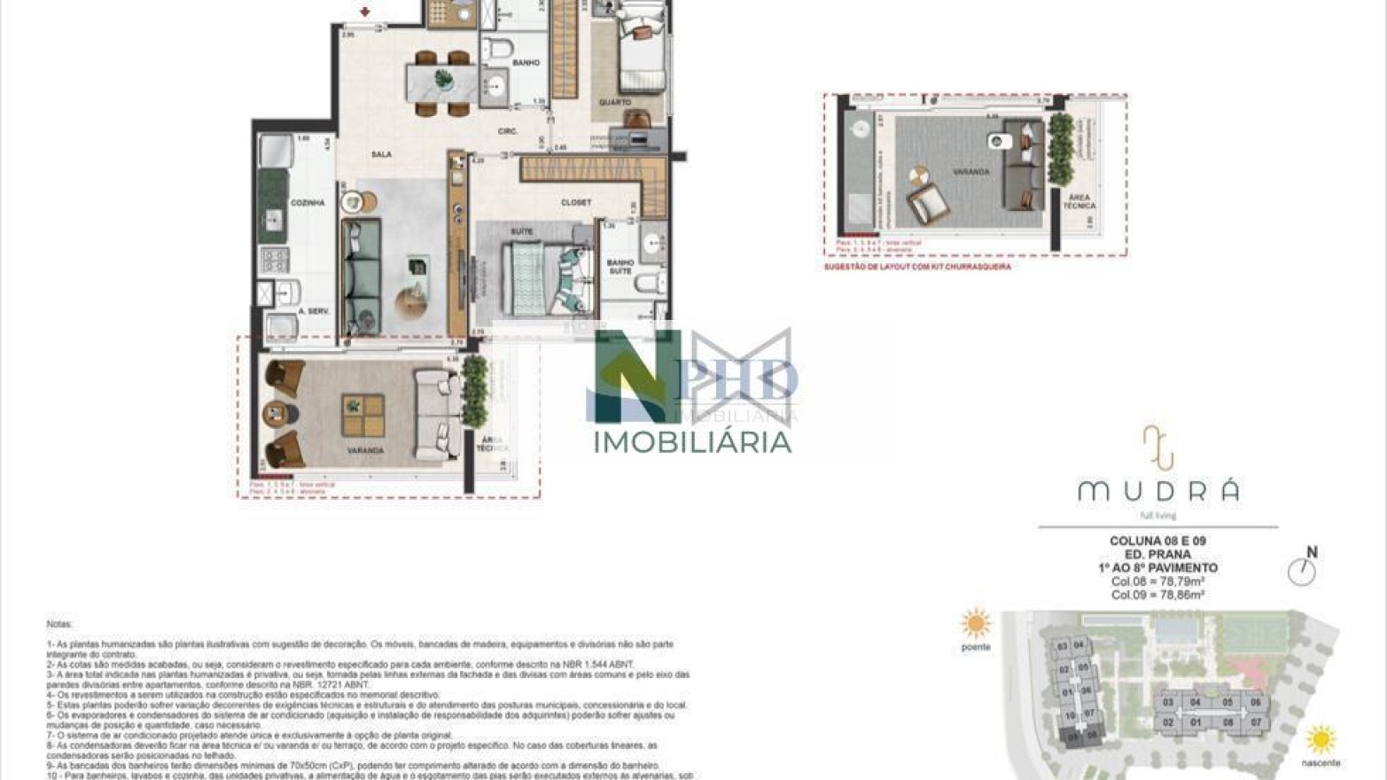 Apartamento 2 Quartos 79m² Apartamento 2 Quartos 79m²