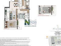 Apartamento 2 Quartos 79m² Apartamento 2 Quartos 79m²