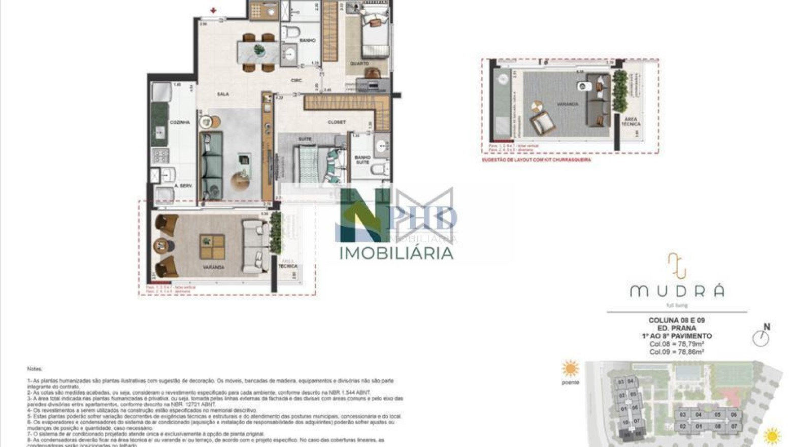 Apartamento 2 Quartos 79m² Apartamento 2 Quartos 79m²