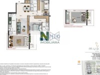 Apartamento 2 Quartos 79m² Apartamento 2 Quartos 79m²