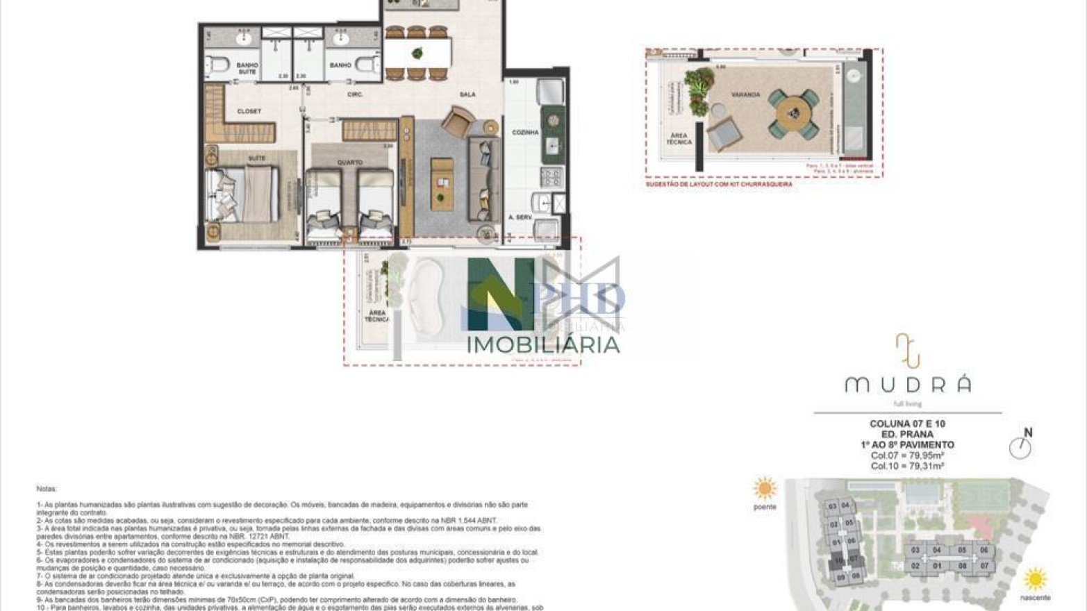 Apartamento 2 Quartos 79m² Apartamento 2 Quartos 79m²