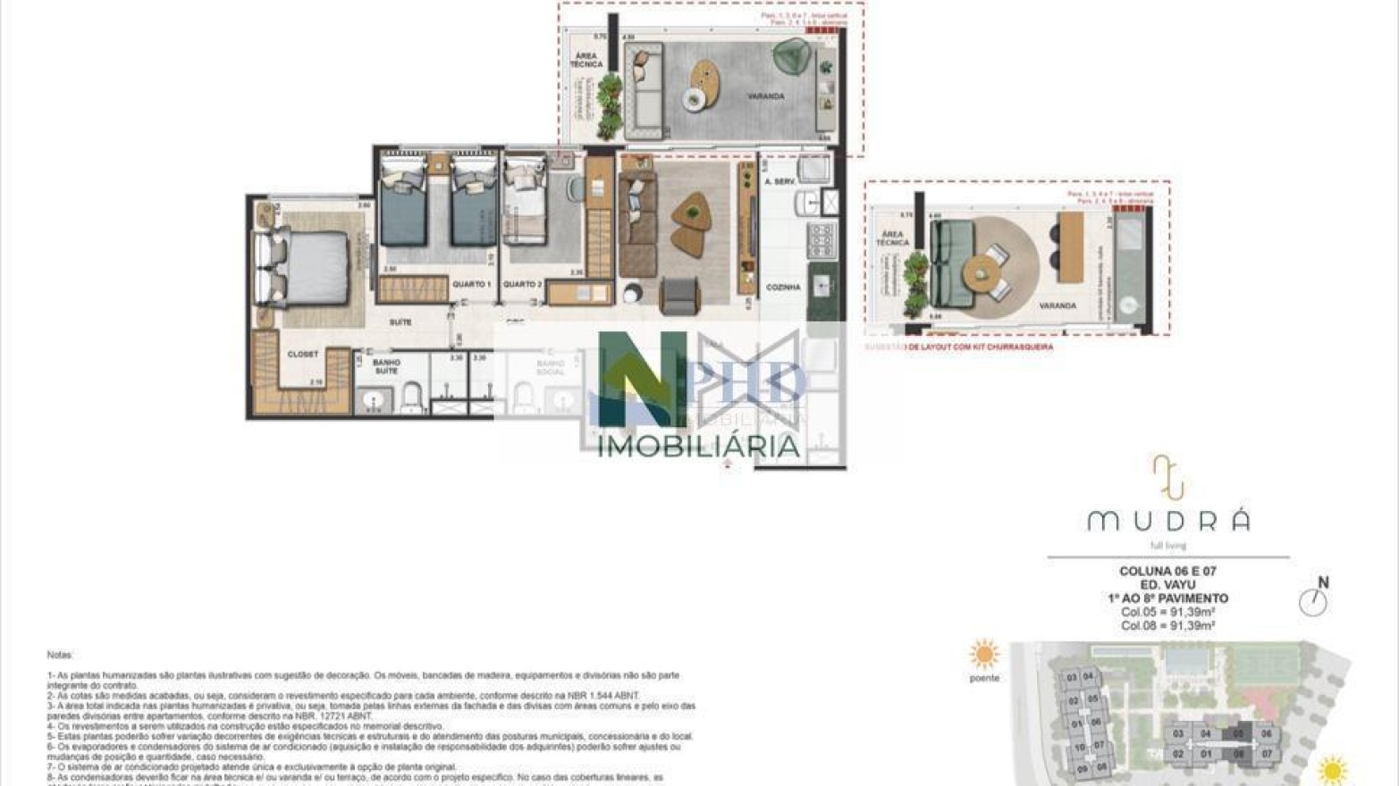 Apartamento 2 Quartos 79m² Apartamento 2 Quartos 79m²