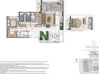 Apartamento 2 Quartos 79m² Apartamento 2 Quartos 79m²